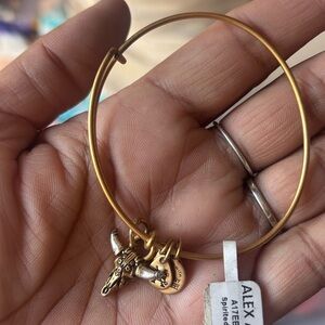 ❤️... Alex and Ani Bullhead Western Bracelet Boho spirited Skull